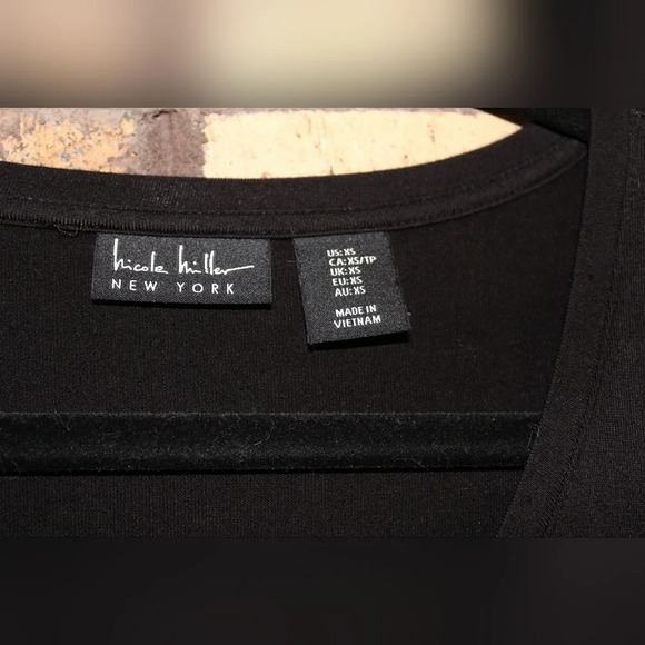 Nicole Miller black side tie dress - Picture 4 of 4